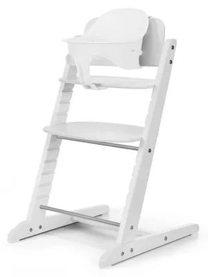 Zdjęcie produktu dla CYBEX Iris 3-in-1, Wielofunkcyjne wysokie krzesełko dziecięce, Twarde siedzisko, Biały, Monochromatyczny, Drewno bukowe, 120 kg