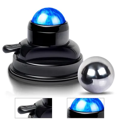 Produktbild von 2pcs Massageball, Faszienball, Aufsteckbare Muskelmassagerolle zur Schmerzlinderung, zur Linderung von Muskelverspannungen, freihändig