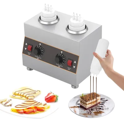 Obrázok produktu pre Elektrický ohrievač na klobásy – 2 fľaše na klobásy, objem 650 ml – výkon 320 W – nerezová oceľ