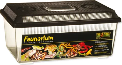 Zdjęcie produktu dla EXO TERRA Faunarium-Terrarium M płaskie (37x22x16.5cm) Exo terra