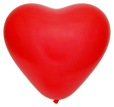 Produktbild von 50x Luftballons "Herz" rot Ø25cm