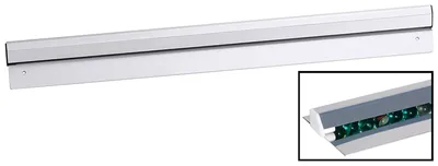 Produktbild von Bonschiene, Bonleiste, Aluminium, 30 - 61 cm Länge wählbar : 46 cm Variante: 46 cm