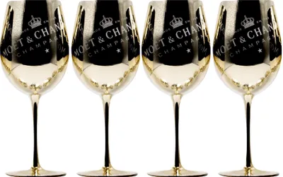 Produktbild von Moet & Chandon Champagnergläser Gold