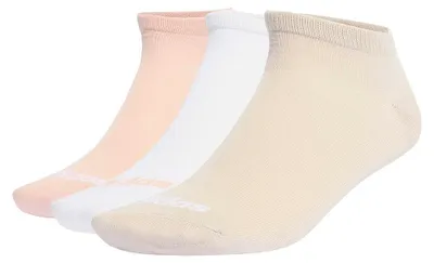 Obrázek produktu pro Ponožky adidas Unisex, tenké, nízké, 3 páry, barva: světle šedá/růžová/bílá