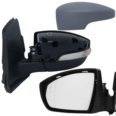 Produktbild von BILMAX Links Außenspiegel Ersatz für Ford Kuga II C520 2013-2019 Elektrisch Verstellbar, Beheizt, Elektrisch Einklappbar, Blinklicht, BLIS, 10 Kabel