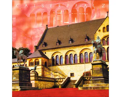 Produktbild von Glasbild Goslar Kaiserpfalz GLA1697 50x50 cm