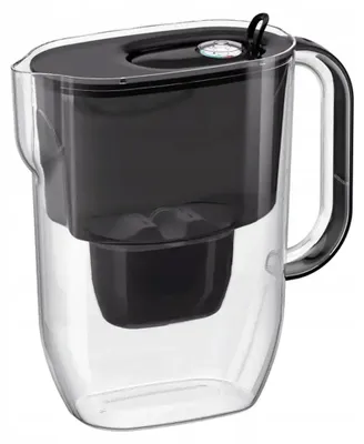 Image de AQUAPHOR Fresh Maxfor+, Carafe filtrante, 3,2 litres, Transparente, Noire