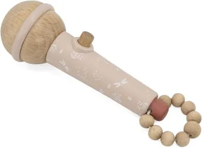Image de Microphone à étiquette rose