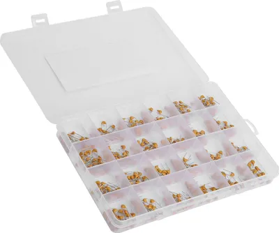 Produktbild von 480Pcs Keramik-Kondensator Monolithische 10PF10UF 24 Werte Stabilität gutKorrosiv DIY Sortiment 50V