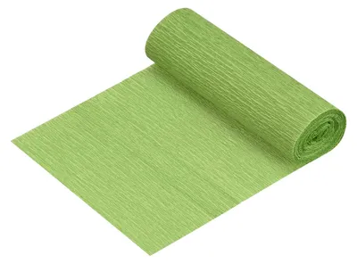 Crepepapierrolle 15 cm x 2,5 m, dunkelgrün, Bastel-Streamer