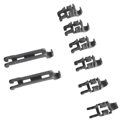 Produktbild von Klammer Set für Klappstachelreihen Unterkorb wie Bosch Siemens Neff 00611472 611472