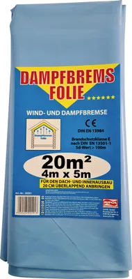 Produktbild von Jufol Dampfbremse 4 x 5 m = 20 m² blau