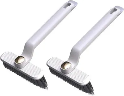 Produktbild von Famanu Reinigungsbürste 2er Set - für enge Räume, Weiß