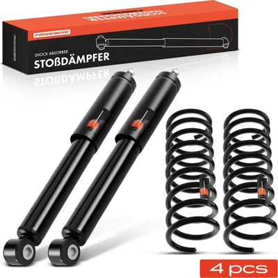 Productafbeelding van Frankberg 2x veer + 2x gasdrukdemper achter voor Volvo V70 I 2.4L 1996-2000