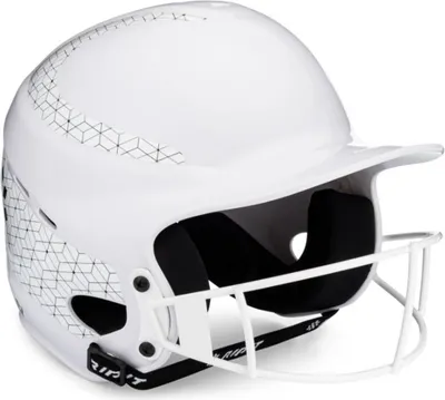 Obrázek produktu pro RIP-IT Vision Classic Pinstripe Softballová přilba 2.0 pro ženy | M/L White/White
