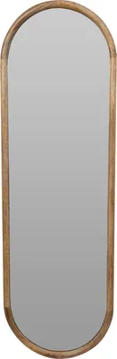 Obrázok produktu pre Veľké nástenné zrkadlo v drevenom ráme, 36 x 2,5 x 115 cm