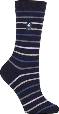 Immagine prodotto di Detentori di calore UTLHH213G1NVY DAMEN WÄRMEHALTER ULTRA LITE STREIFENSOCKEN RIGA 37-42