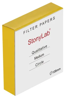 Productafbeelding van Hoogwaardige Filterpapier Rond 108mm - 100 Stuks