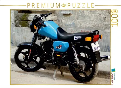 Produktbild von Calvendo Motorrad MZ ETZ 251 aus der DDR auf Kuba 1000 Teile Puzzle quer 640x480mm, von Löwis of Menar Henning; 7364064