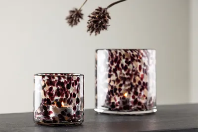 Zdjęcie produktu dla Glora świecznik tealight czarny.