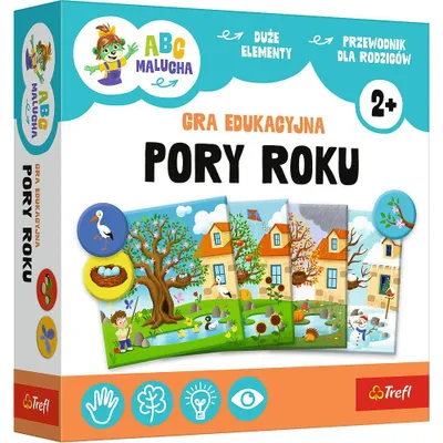 Immagine prodotto di Gioco Trefl Stagioni dell'anno / ABC bambino famiglia Treflik 02906