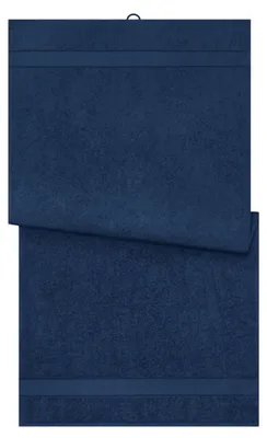 Image de Myrtle Beach - Serviette de bain, coton filé à l'anneau LT3675 (taille unique) (marine)