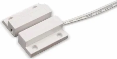 Produktbild von Türkontakt, Fensterkontakt mit 25 cm Anschlusslitzen, 10 W, weiß