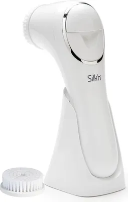 Produktbild von Silk'n Fresh, Vibrierende Bürste, Weiß, Wangen, Kinn, Stirn, Hals/Nacken, Nase, Unter dem Auge, 12 h, Akku, Integrierte Batterie