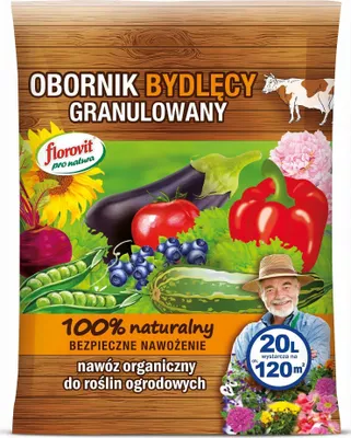 Zdjęcie produktu dla Florovit obornik bydlęcy granulowany 20L