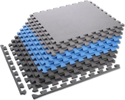 Immagine prodotto di Tappetino protettivo ONE FItness MP10 blu-grigio