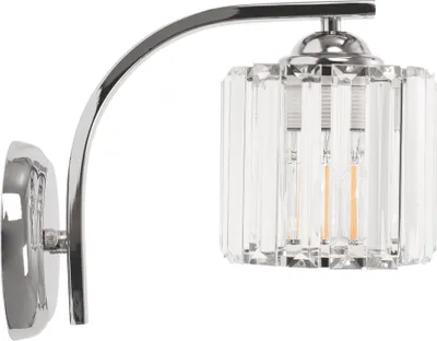 Zdjęcie produktu dla Lampa kinkiet ścienny metalowy kryształ APP509-1W CHROM
