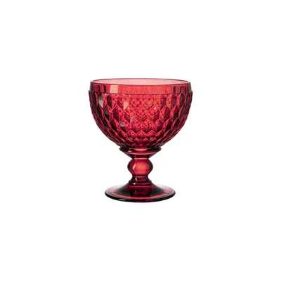 Image de Multipack Villeroy & Boch Boston coloured coupe à champagne / coupe à dessert red - 4 pièces
