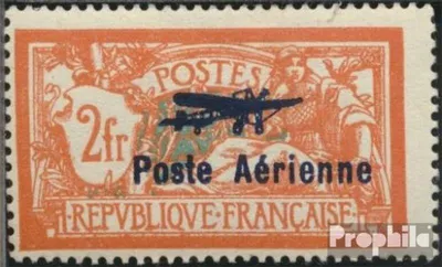 Produktbild von Briefmarken Frankreich 1927 Mi 220 mit Falz Flugausstellung