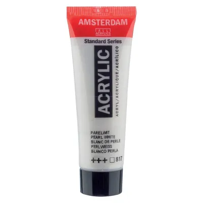 Immagine prodotto di Amsterdam | Vernice acrilica in tubetto 20 ml Bianco perla 817