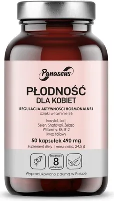 Produktbild von Panaseus Fruchtbarkeit Frau 50 Kapseln BI8078