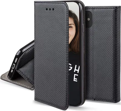 Produktbild von Jaym, Euit mit Magnetklappe und Standfunktion Apple iPhone XR, Schwarz