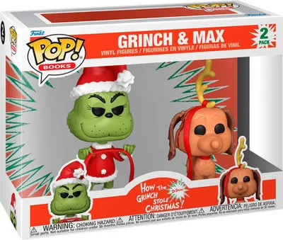 Produktbild von Grinch & Max Figurenset - 2 Sammelfiguren