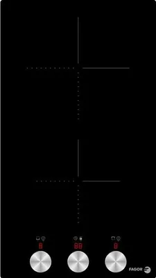 Produktbild von Fagor FTV2520T, Schwarz, Integriert, 29 cm, Keramik, Glaskeramik, 2 Zone(n)