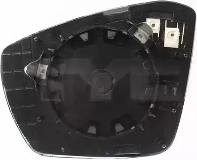 Produktbild von TYC Spiegelglas Außenspiegel Rechts für SKODA Octavia III Combi (5E5) Konvex Beheizbar 332-0061-1