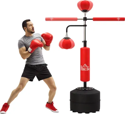 Produktbild von HOMCOM 4-in-1 Boxsack freistehend 160-230cm höhenverstellbar Standboxsack