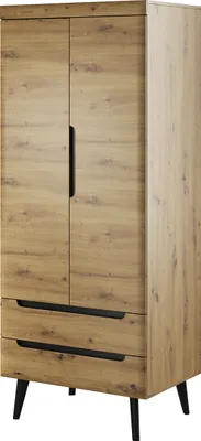 Image de MINIO Armoire 80 cm BODO Artisan chêne