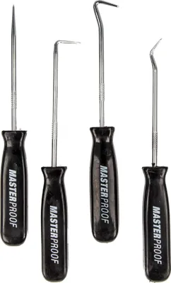 Produktbild von MASTERPROOF PROFESSIONAL Hakensatz - Nadelsatz Mini 4-teilig, 135 mm