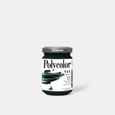 Produktbild von Acrylfarbe MAIMERI Polycolor 140 ml - Glimmerschwarz