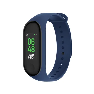 Zdjęcie produktu dla FOREVER Smart Band Fitband Fitness Tracker z czujnikiem tętna, ciśnieniem krwi i licznikiem kalorii oraz licznikiem kroków Zegarek Smartwatch o długiej żywotności baterii dla iOS/Android