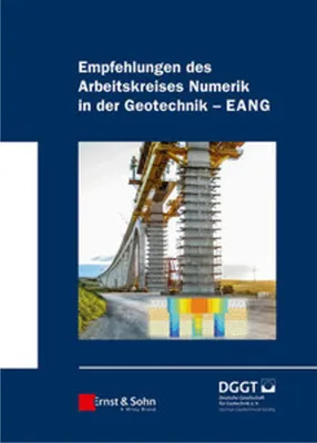 Immagine prodotto di Empfehlungen des Arbeitskreises "Numerik in der Geotechnik" - EANG