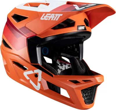 Image de Casque Leatt MTB Gravity 4.0 Flame 2024, taille S.