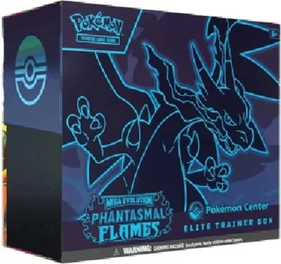 Obrázek produktu pro Pokemon Phantasmal Flames Pokemon Center Elite Trainer Box