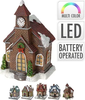 Obrázok produktu pre Dekoratívny domček s LED