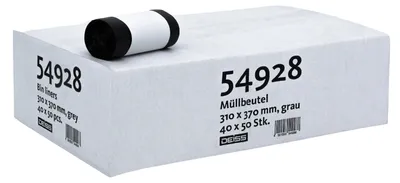 Produktbild von 40x DEISS Müllbeutel 6 Liter reißfest mit 10-20% Regeneratanteil - Rolle / 6 Liter | Rolle (50 Stück)