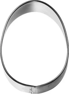 Produktbild von Ausstechform Ei, Edelstahl, 6 cm